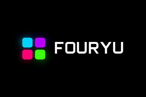 Logo officiel FOURYU - Boutique en ligne futuriste tendance (maison, fête, lifestyle, famille)